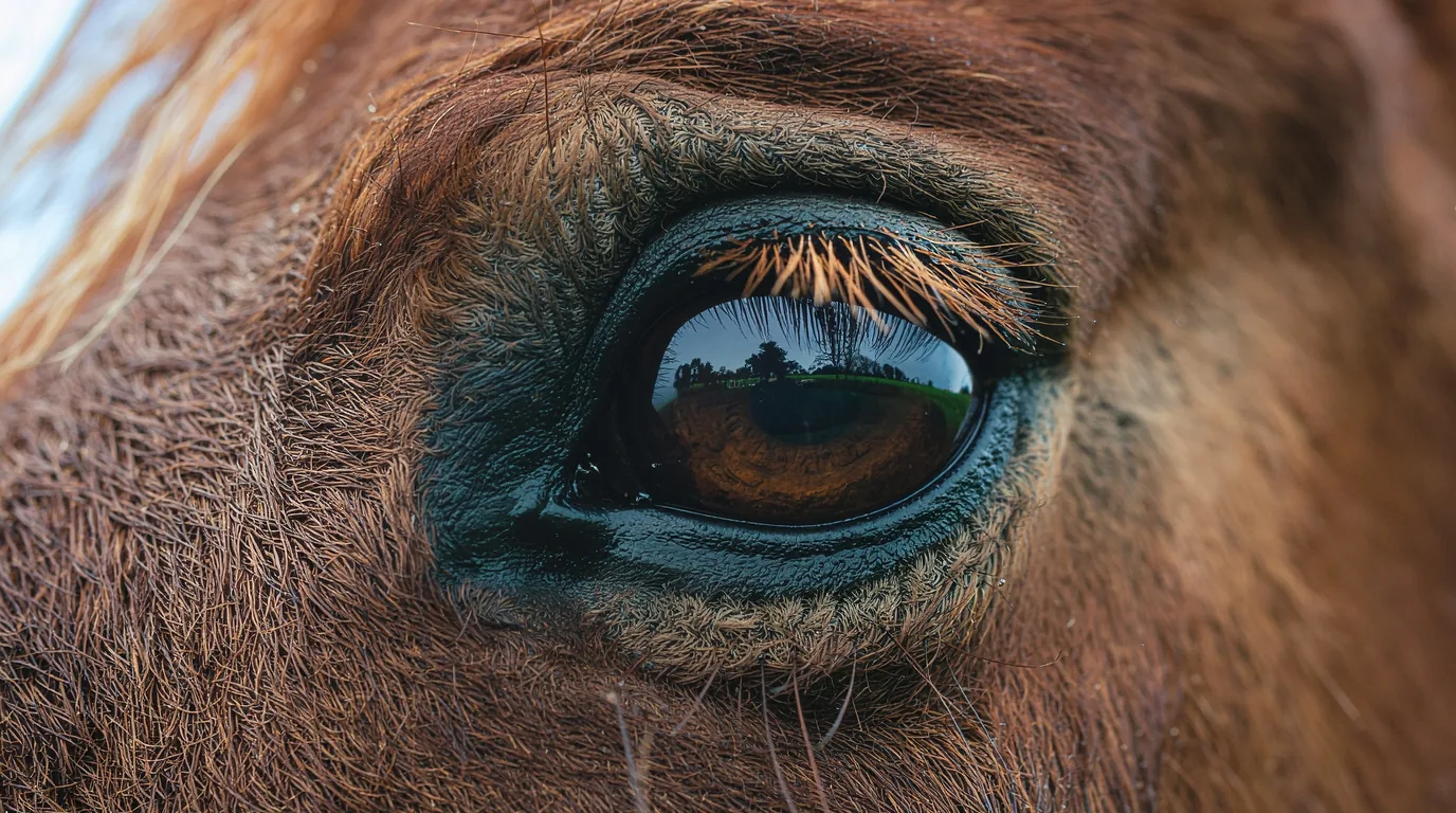 Un regard de cheval au Doucinot David, Boisse